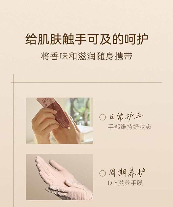 Watercome Moisturizing Perfumed Hand Cream - 7 Flavors - White Tea  - 40g