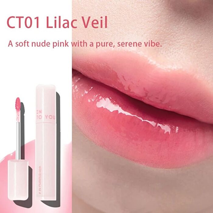 Into You Water Coating Lip Tint - 6 Colors - #CT02 Apricot Mist - 2.6g
