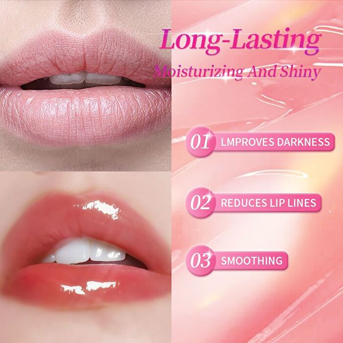 Sowin Glass Glow Lasting Lip Gloss - 4 Colors - 02 Milk Rose - 3g
