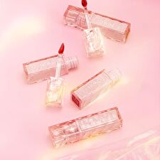 Sowin Glass Glow Lasting Lip Gloss - 4 Colors - 02 Milk Rose - 3g