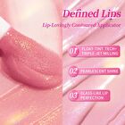 Sowin Glass Glow Glitter Lip Gloss - 6 Colors - 06 Berry Shine - 8g