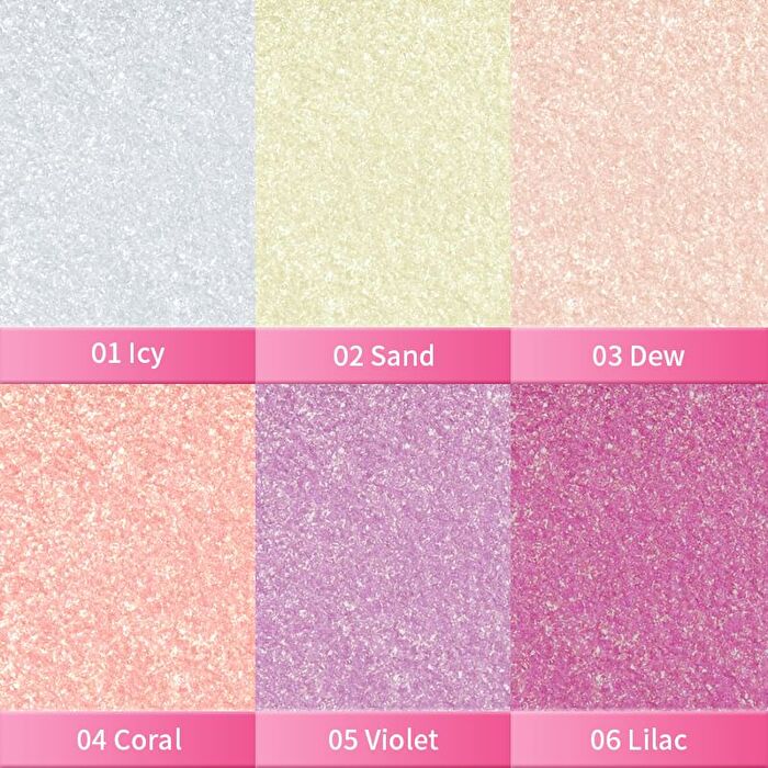 Sowin Glass Glow Single Highlighter  - 6 Colors - 02 Sand - 12g