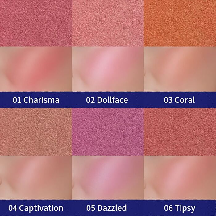 Sowin Glass Glow Mousse Blush - 6 Colors - 01 Charisma - 4.5g