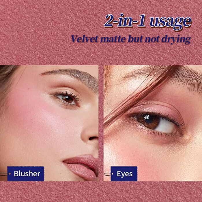 Sowin Glass Glow Mousse Blush - 6 Colors - 03 Coral - 4.5g