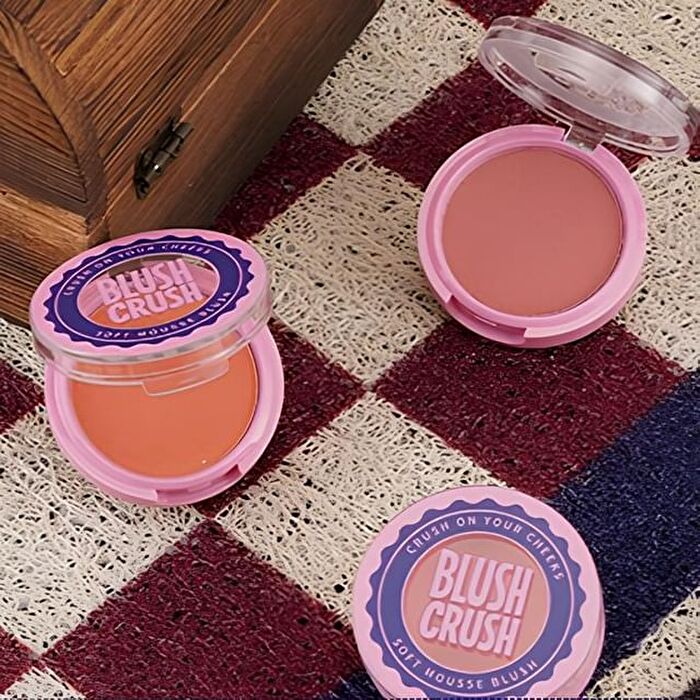Sowin Glass Glow Mousse Blush - 6 Colors - 06 Tipsy - 4.5g