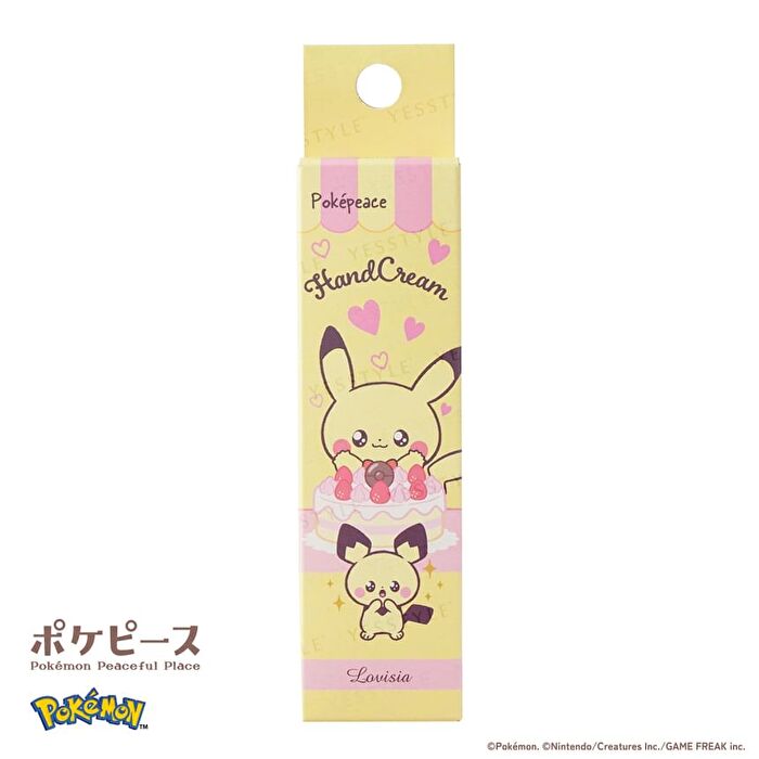 Pokemon Pokepeace Hand Cream - Pikachu & Pichu Fruit Tart - 30g
