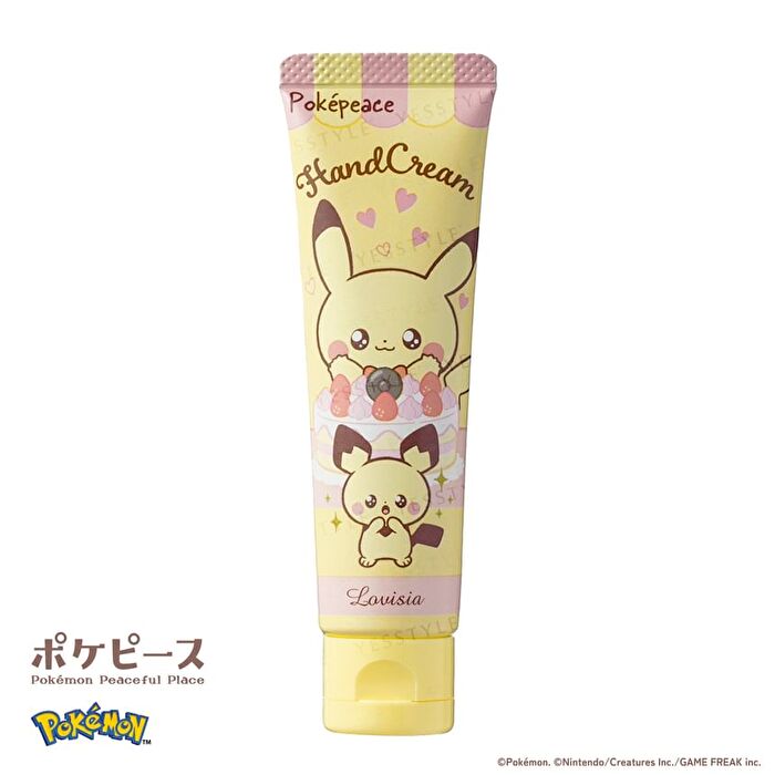 Pokemon Pokepeace Hand Cream - Pochama & Mokuroh Lemon Puree - 30g