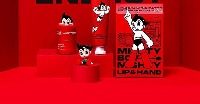 Propolis Lipcerin & Hand Cream Set Mighty Atom Edition - 2 pcs