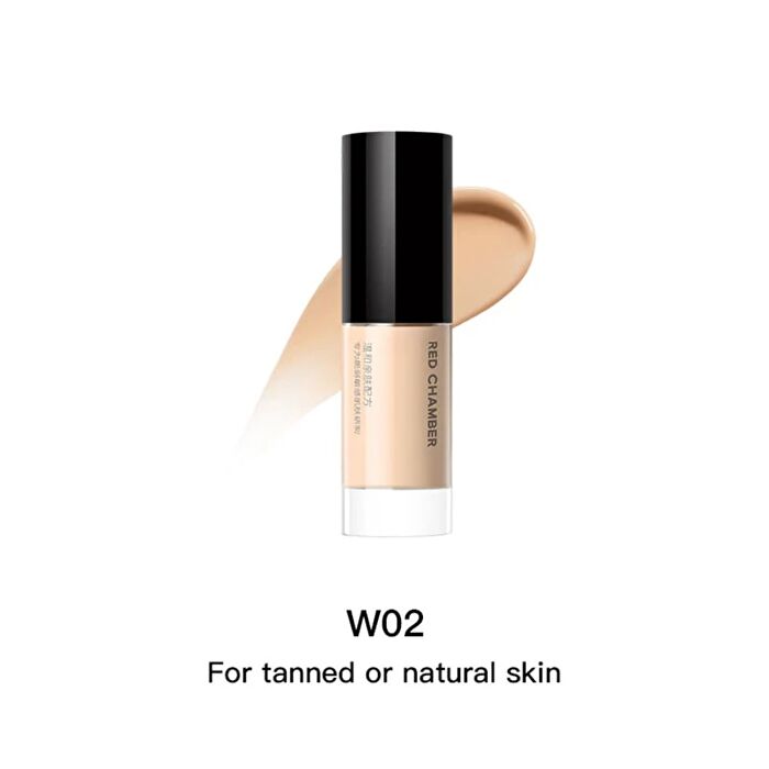Red Chamber Wandering Natural Healthy Foundation - 4 Colors - #W02 - 10ml