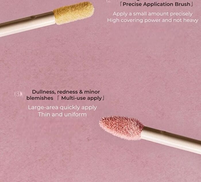 Joocyee Airy Wear Double Sided Concealer - 3 Colors - #01 Brightening Concealer - 3.5g+3.5g