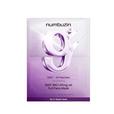 numbuzin No.9 NAD Bio Lifting-sil Full Face Mask 1 sheet - 2025 Version - 48ml x 1 sheet