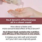 numbuzin No. 3 Tingle-Pore Softening Sheet Mask Set 5 sheets - 2025 Version - 27ml x 5 sheets