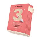 numbuzin No. 3 Tingle-Pore Softening Sheet Mask Set 5 sheets - 2025 Version - 27ml x 5 sheets