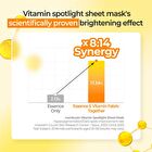numbuzin No.5+ Glutathione Vitamin Concentrated Mask Set 5 sheets - 2025 Version - 27ml x 5 sheets