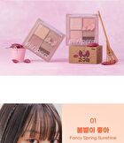 peripera Ink Pocket Shadow Palette Pink Guma Series - 2 Types - #10 Just Picked Pink