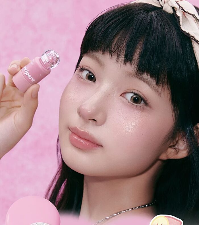 peripera Syrupy Tok Cheek Pink Guma Series - 2 Colors - #09 Pale Peach