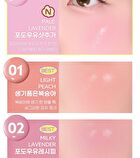 peripera Syrupy Tok Cheek Pink Guma Series - 2 Colors - #09 Pale Peach