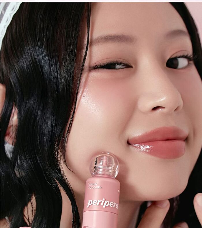 peripera Syrupy Tok Cheek Pink Guma Series - 2 Colors - #10 Pale Lavender