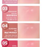 peripera Syrupy Tok Cheek Pink Guma Series - 2 Colors - #10 Pale Lavender