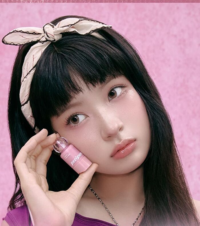 peripera Syrupy Tok Cheek Pink Guma Series - 2 Colors - #10 Pale Lavender