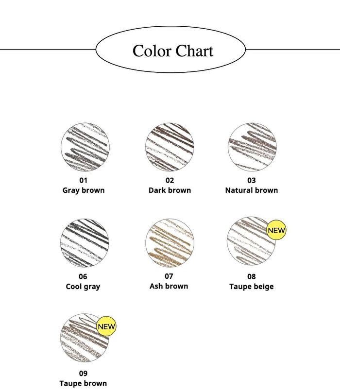 peripera Speedy Skinny Brow - 8 Colors - #11 Mocha Taupe