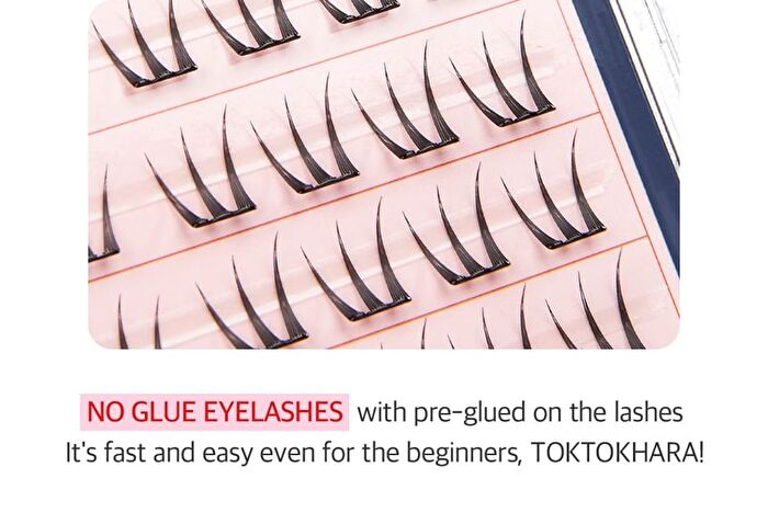 Coringco Toktok-Hara No Glue Eyelash - 12 Types - #12 Cats