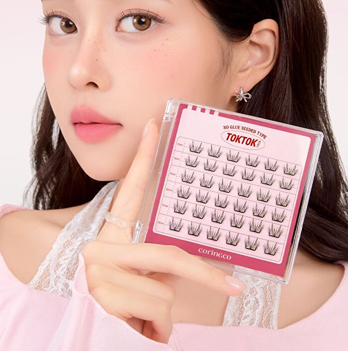 Coringco Toktok-Hara No Glue Eyelash - 12 Types - #12 Cats