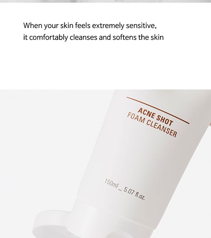 Acne Shot Foam Cleanser - 150ml