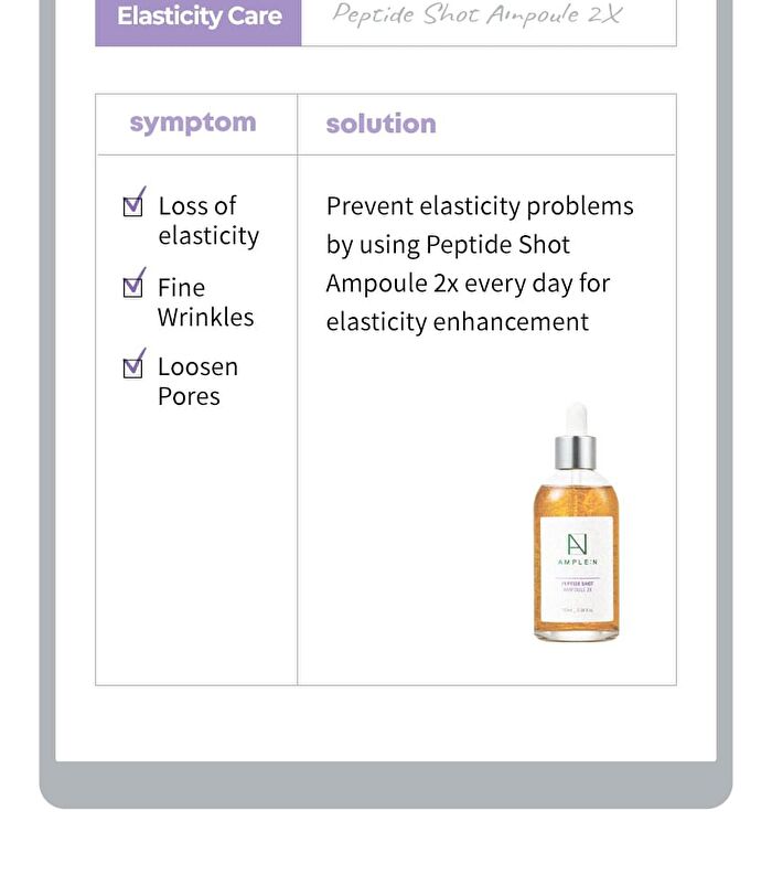 Peptide Shot Ampoule 2X Mini - 10ml