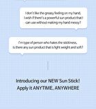 Solar Shot Air Fit Sun Stick - 20ml