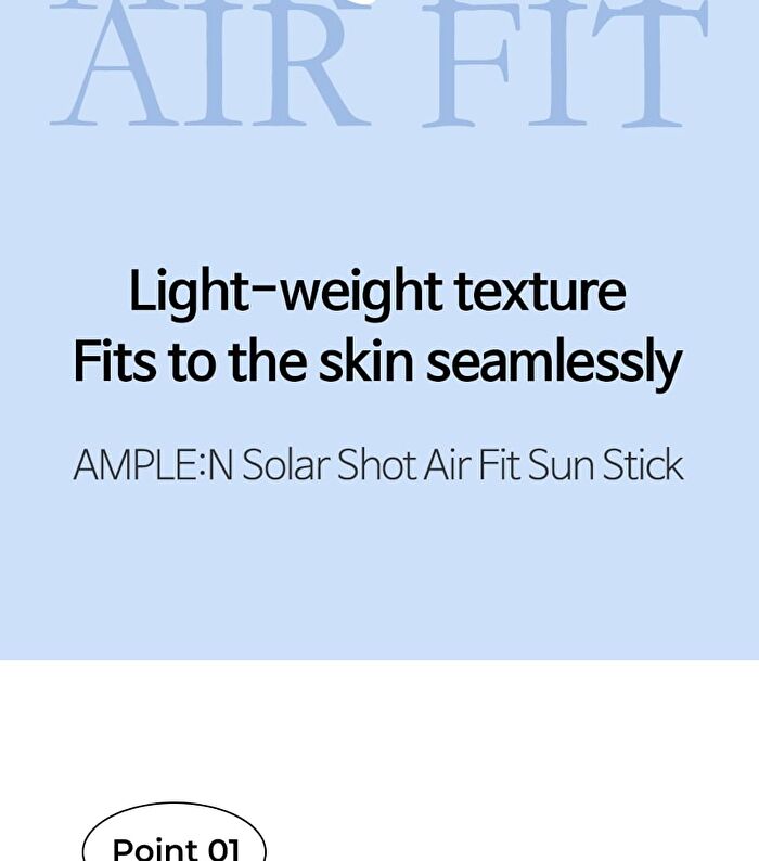 Solar Shot Air Fit Sun Stick - 20ml