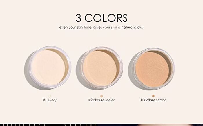 Focallure Invisible Finish Loose Setting Powder - 3 Colors - #01 Ivory - 7g