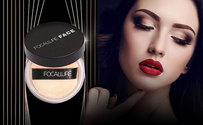 Focallure Invisible Finish Loose Setting Powder - 3 Colors - #01 Ivory - 7g