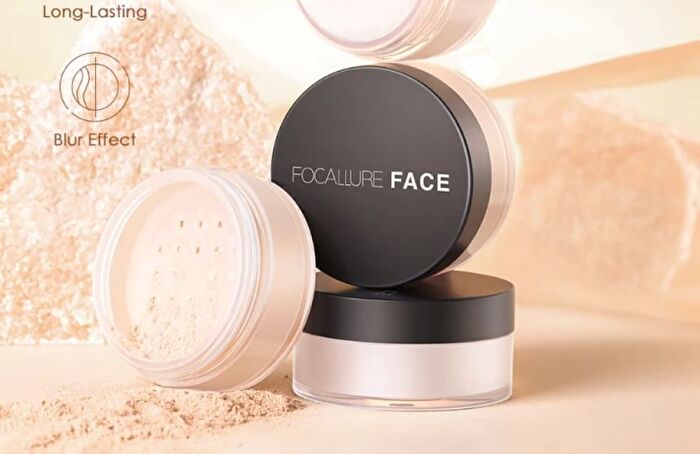 Focallure Invisible Finish Loose Setting Powder - 3 Colors - #01 Ivory - 7g