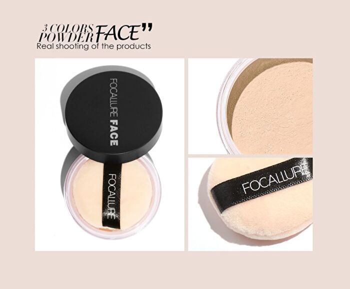 Focallure Invisible Finish Loose Setting Powder - 3 Colors - #02 Natural - 7g