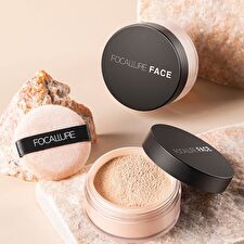 Focallure Invisible Finish Loose Setting Powder - 3 Colors - #03 Wheat - 7g