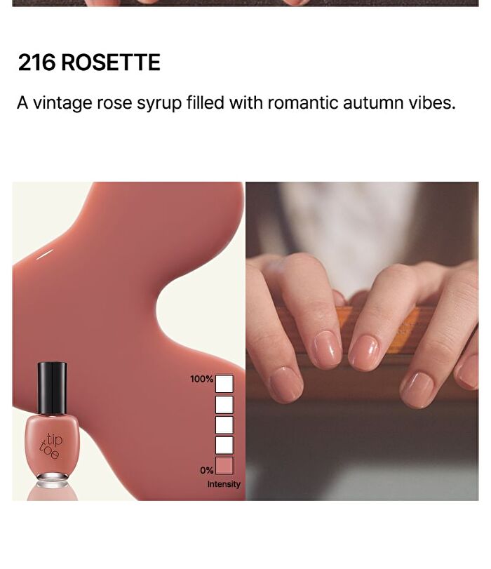 Andante Nail Polish - 13 Colors - #204 Toeshoes