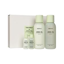 Tonymoly Green Tea Moisturizing Skin Care Set - 4 pcs