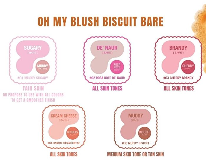 Oh My Blush Biscuit Bare - 03 Cherry Brandy
