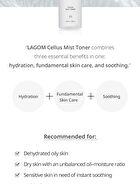Lagom Cellus Mist Toner - 2025 Version - 100ml