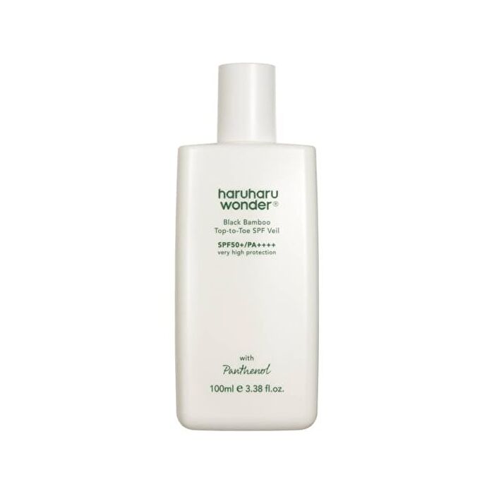 haruharu wonder Black Bamboo Top-to-Toe SPF Veil - 100ml