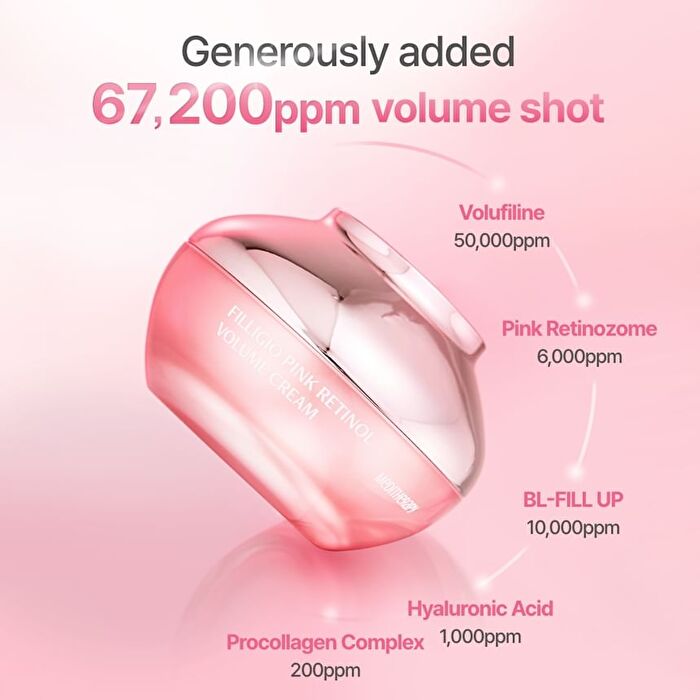 Filligio Pink Retinol Volume Cream - 50ml