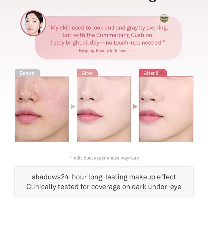 Cover Master Pink Cushion - 5 Colors - #21 Pure Ivory