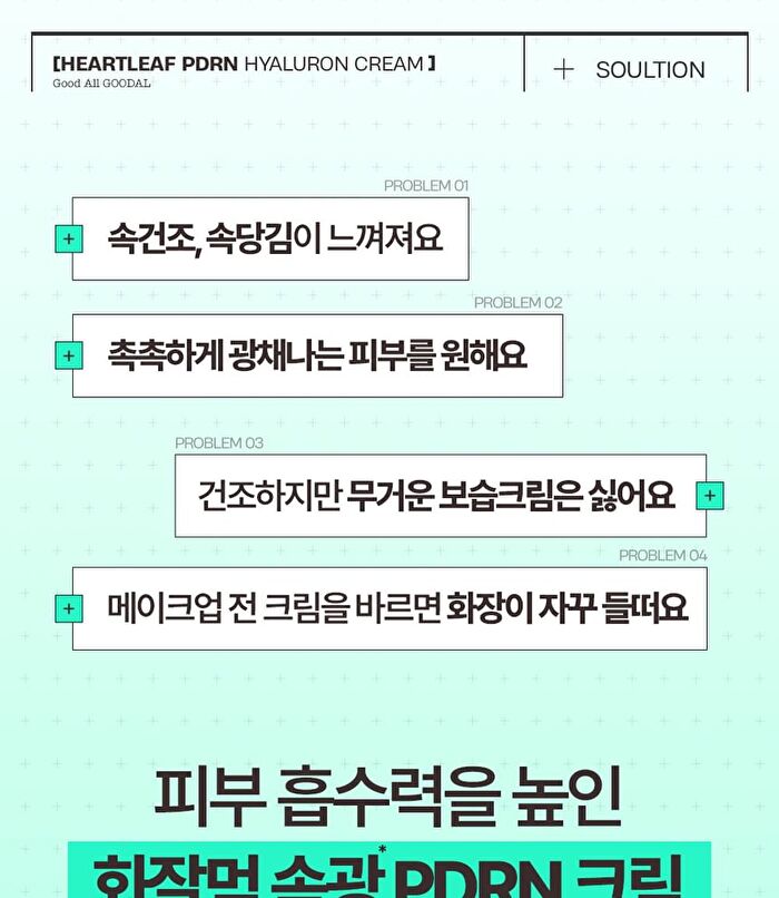 Heartleaf PDRN Hyaluron Cream - 60ml