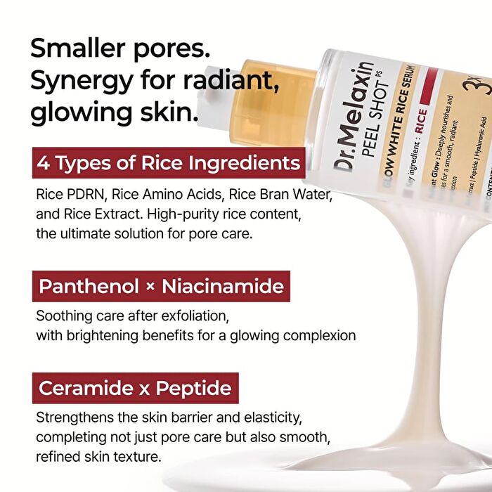 Peel Shot Glow White Rice Serum - 30ml
