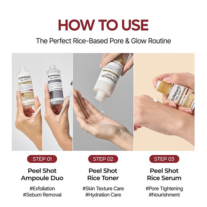 Peel Shot Glow White Rice Serum - 30ml
