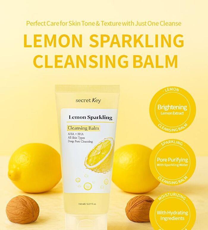 Lemon Sparkling Cleansing Balm - 150ml