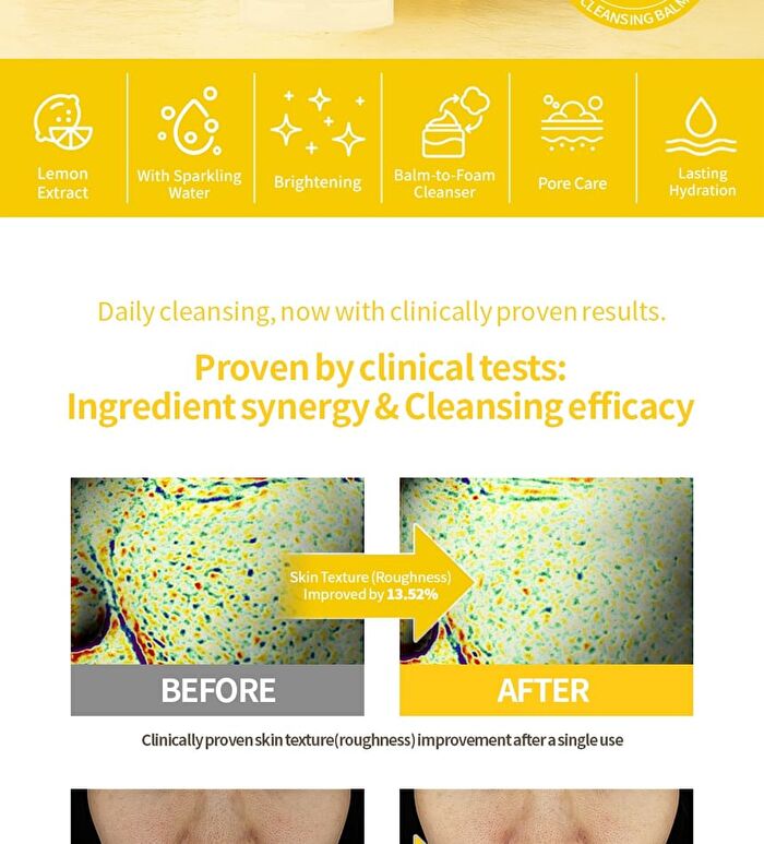 Lemon Sparkling Cleansing Balm - 150ml