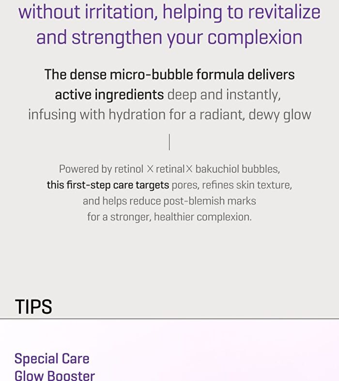 Retinol Bakuchiol Bubble Toner - 100ml