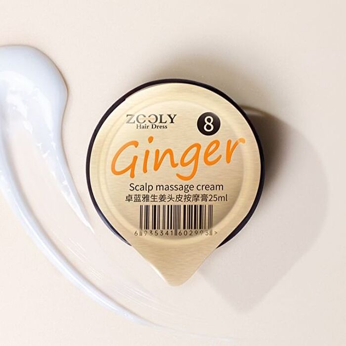 Zooly No.8 Ginger Scalp Soothing Massage Cream (1pc) - 1pc - 25ml